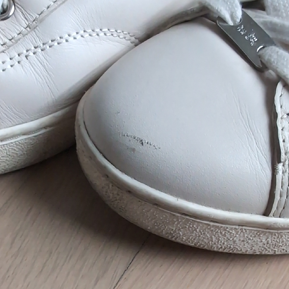 Coach White Leather Sneakers - Picture 7 of 7